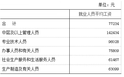 石家庄平均工资2024最新标准