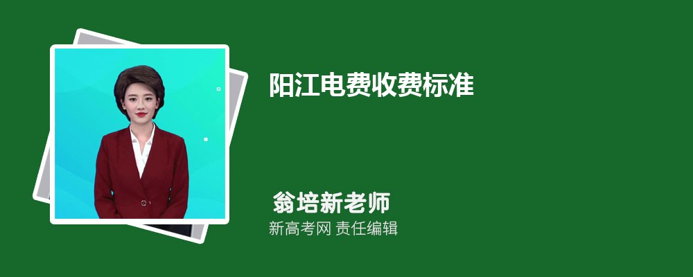 阳江电费收费标准2024多少钱一度